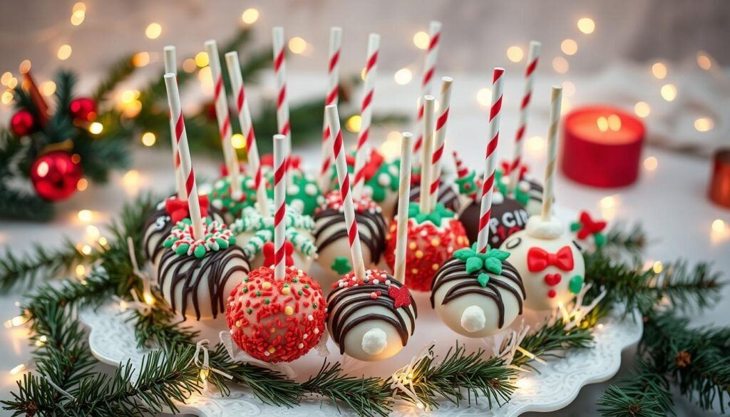 Christmas Cake Pops